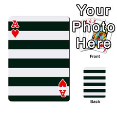 Ace Horizontal Stripes Front - HeartA