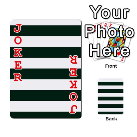 Horizontal Stripes Front - Joker2