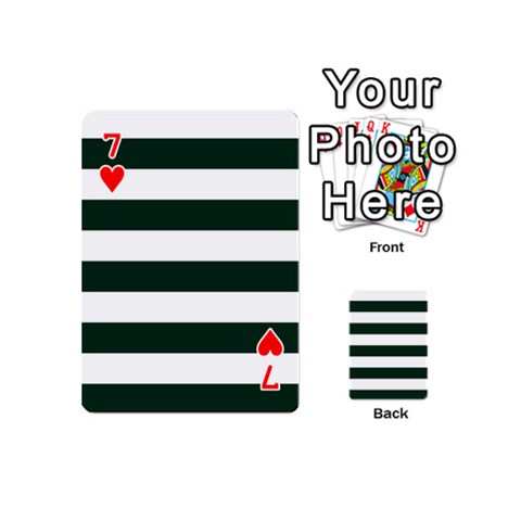 Horizontal Stripes Front - Heart7