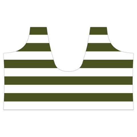 Horizontal Stripes Top Back