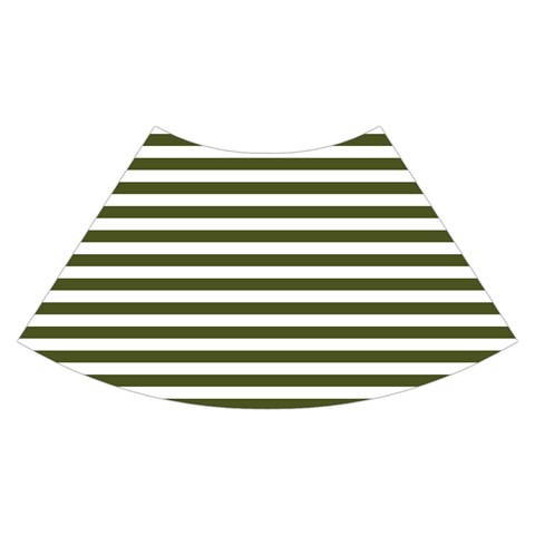Horizontal Stripes Skirt Front