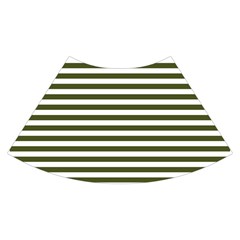Horizontal Stripes Skirt Back