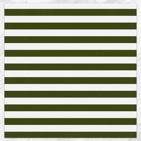 Horizontal Stripes 11.4 x11.56  Canvas - 1