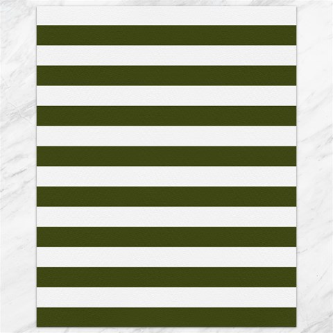 Horizontal Stripes 15.75 x19.29  Canvas - 1