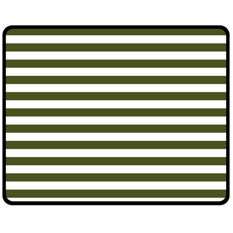 Horizontal Stripes 60 x50  Blanket Front