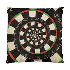 Dartboard Spiral Droste Standard Cushion Case (Two Sides) from ArtsNow.com Back