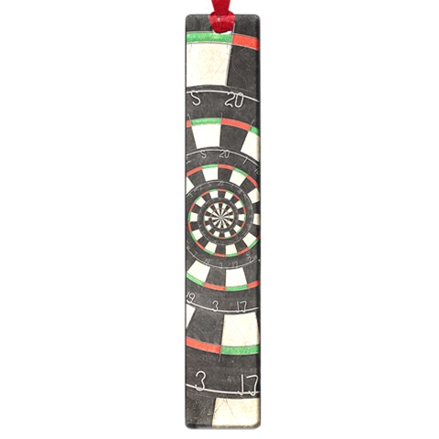 Dartboard Spiral Droste Large Book Mark from ArtsNow.com Front