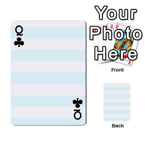 Queen Horizontal Stripes Front - ClubQ