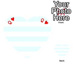 Queen Horizontal Stripes Front - HeartQ
