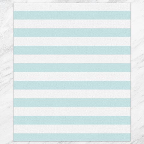 Horizontal Stripes 8.15 x9.66  Canvas - 1