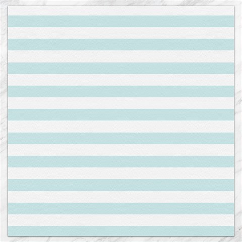 Horizontal Stripes 11.4 x11.56  Canvas - 1
