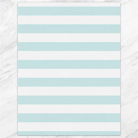 Horizontal Stripes 11.86 x15.41  Canvas - 1