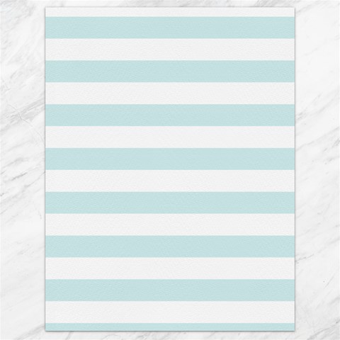 Horizontal Stripes 17.8 x23.08  Canvas - 1