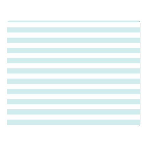 Horizontal Stripes 80 x60  Blanket Front