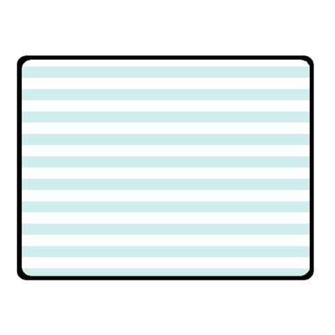Horizontal Stripes 50 x40  Blanket Front