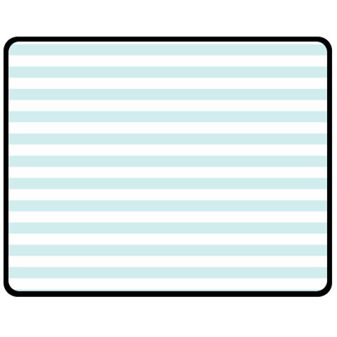 Horizontal Stripes 58.8 x47.4  Blanket Front
