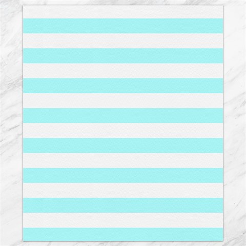 Horizontal Stripes 8.15 x9.66  Canvas - 1