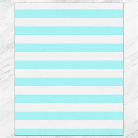 Horizontal Stripes 10.95 x13.48  Canvas - 1