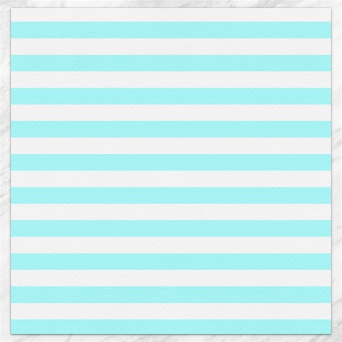 Horizontal Stripes 11.4 x11.56  Canvas - 1