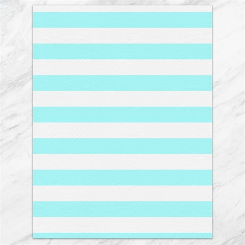 Horizontal Stripes 17.8 x23.08  Canvas - 1