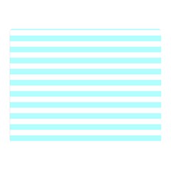 Horizontal Stripes 35 x27  Blanket Back