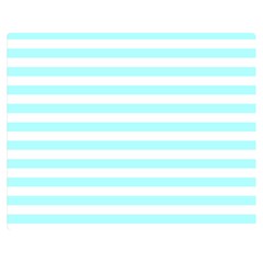 Horizontal Stripes 60 x50  Blanket Front