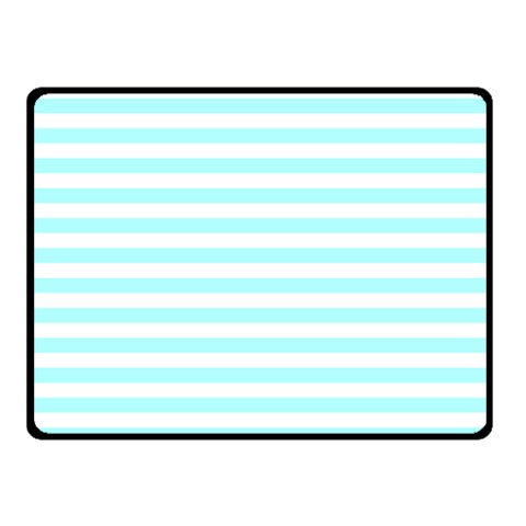 Horizontal Stripes 45 x34  Blanket Back