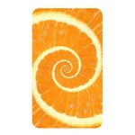 Spiral Citrus Orange Droste Memory Card Reader (Rectangular)