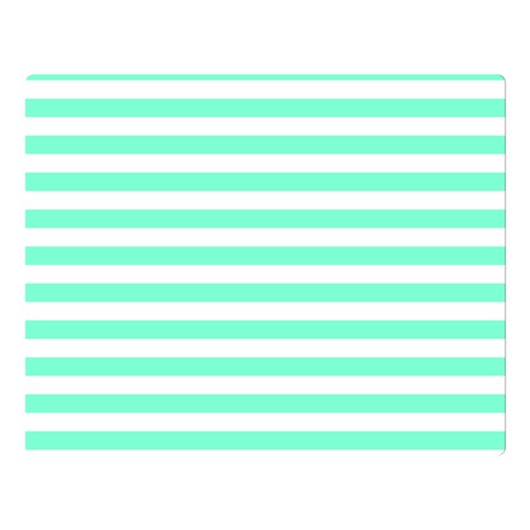 Horizontal Stripes 80 x60  Blanket Front