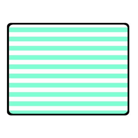 Horizontal Stripes 50 x40  Blanket Front