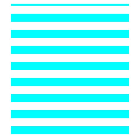 Horizontal Stripes Front