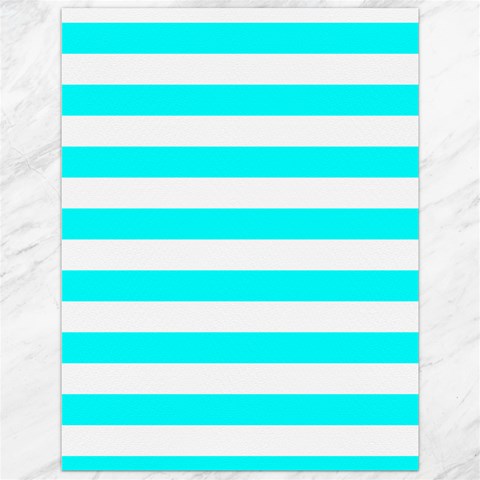 Horizontal Stripes 11.86 x15.41  Canvas - 1