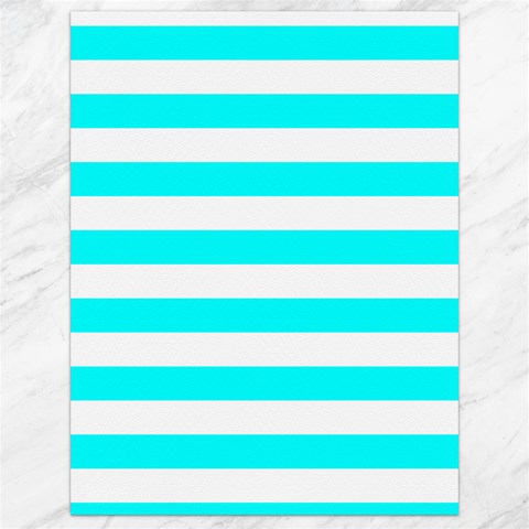 Horizontal Stripes 17.8 x23.08  Canvas - 1