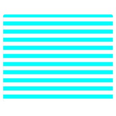 Horizontal Stripes 60 x50  Blanket Back