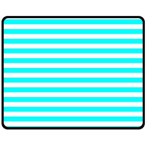 Horizontal Stripes 58.8 x47.4  Blanket Front