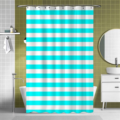 Horizontal Stripes Curtain(48  X 72 ) - 42.18 x64.8  Curtain(48  X 72 )