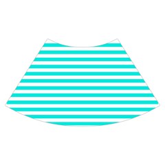 Horizontal Stripes Skirt Back