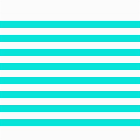 Horizontal Stripes 10 x8  Print - 1