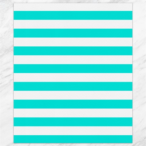 Horizontal Stripes 8.15 x9.66  Canvas - 1