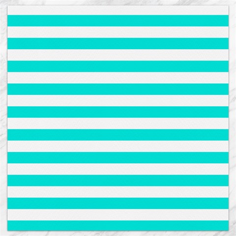 Horizontal Stripes 11.4 x11.56  Canvas - 1