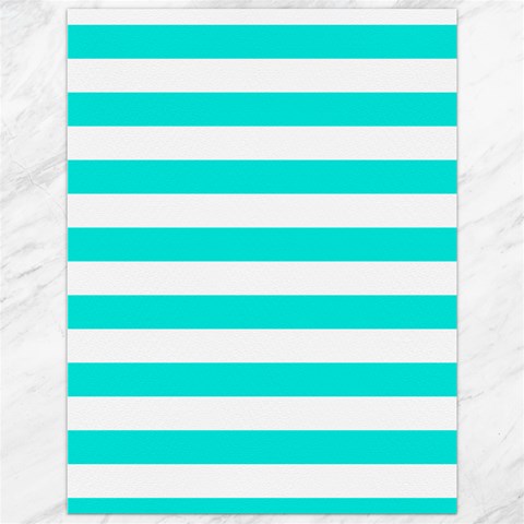 Horizontal Stripes 11.86 x15.41  Canvas - 1