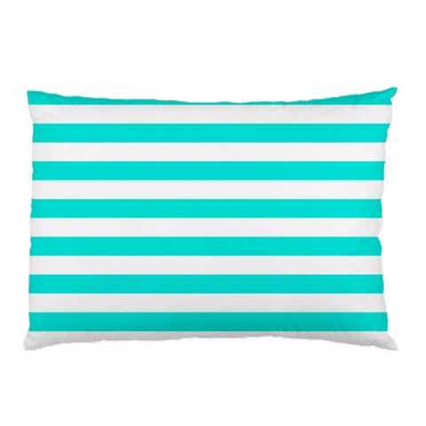Horizontal Stripes 26.62 x18.9  Pillow Case