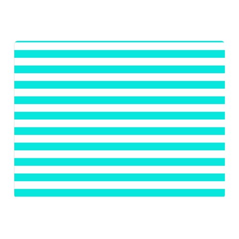Horizontal Stripes 35 x27  Blanket Front