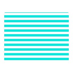 Horizontal Stripes 35 x27  Blanket Back