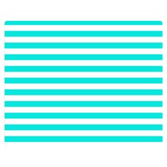Horizontal Stripes 60 x50  Blanket Back