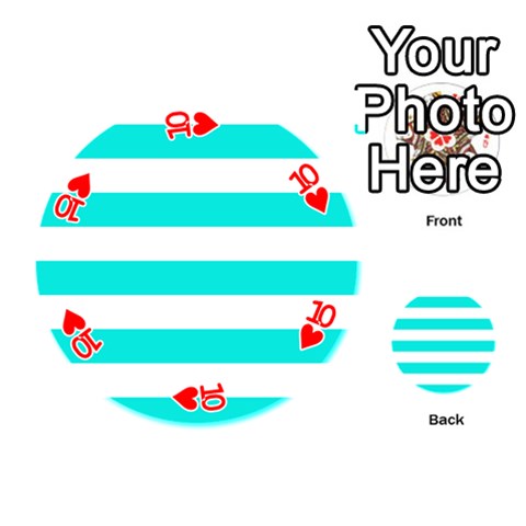 Horizontal Stripes Front - Heart10