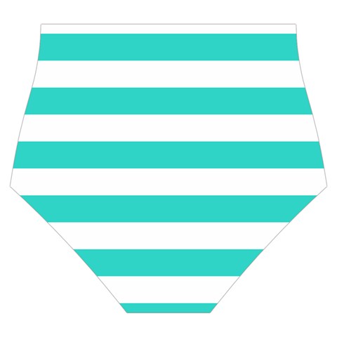 Horizontal Stripes Bottom Back
