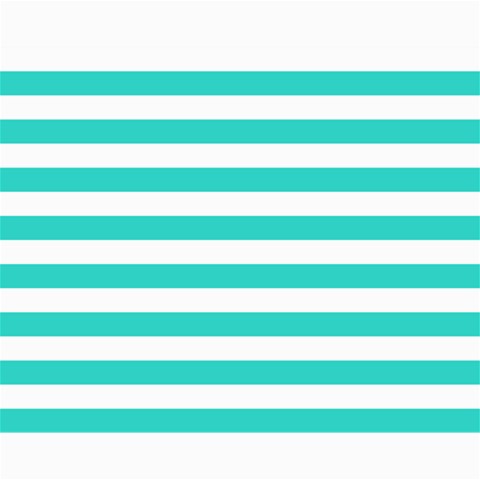 Horizontal Stripes 10 x8  Print - 1