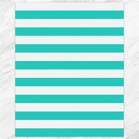 Horizontal Stripes 15.75 x19.29  Canvas - 1
