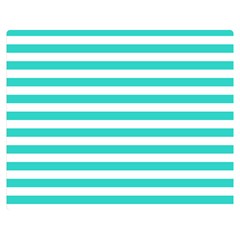 Horizontal Stripes 60 x50  Blanket Back